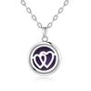 New Tree Of Life Aromatherapy Necklace Stainless Steel Essential Oil Diffuser Amulet Perfume Locket Pendant Women Jewelry Gift