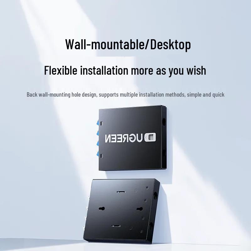 Ugreen NW380 4-Port 8-Core LC Single-Mode Fiber Optic Terminal Box