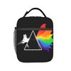 Cute Fox Lunch Bag For Adult  Print Lunch Box Fun Picnic Cooler Bag Portable Oxford Thermal Tote Handbags