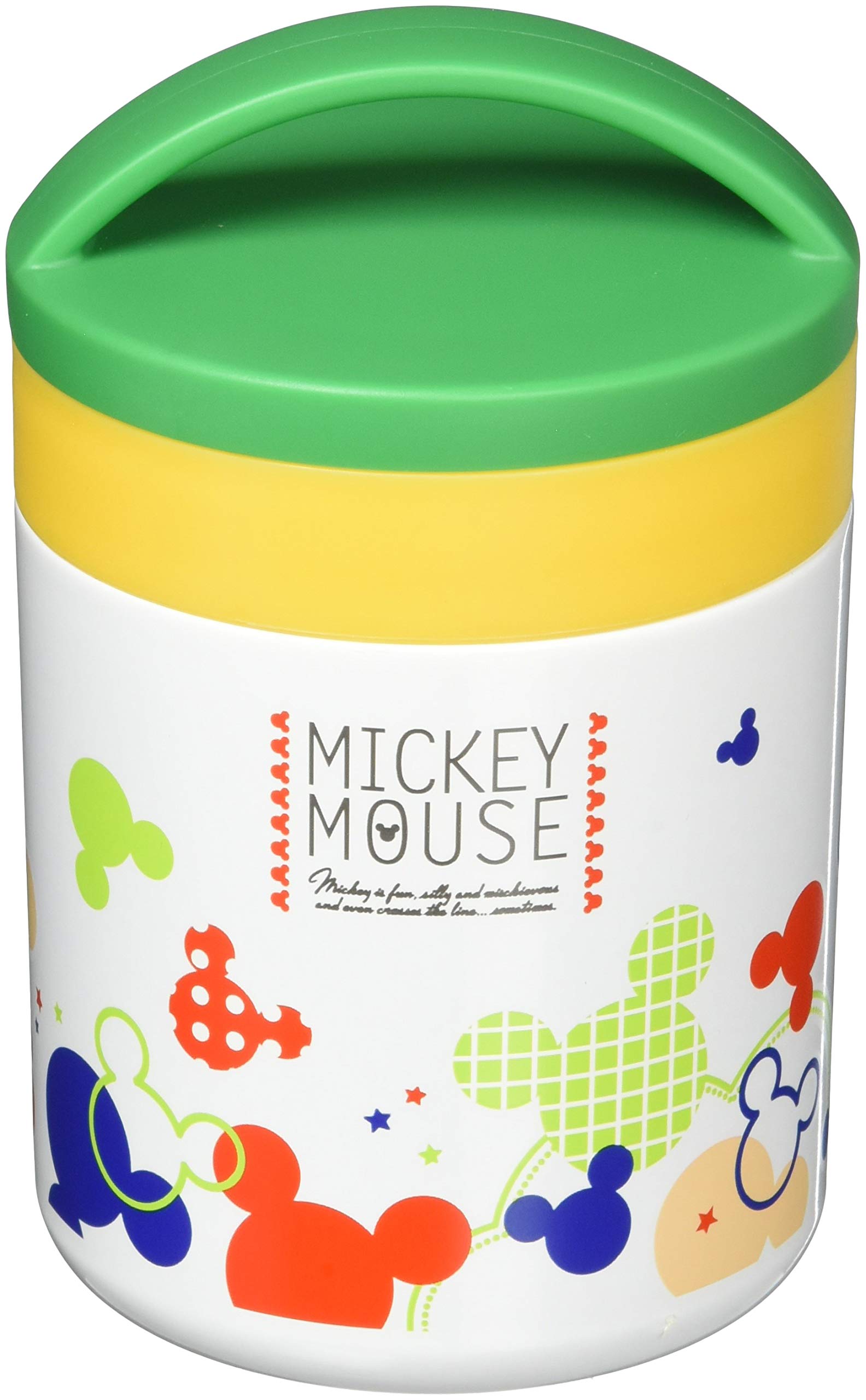 

Skater Insulated Soup Jar, 300ml, Mickey Mouse, Mitsumaru, Pop Colors, LJFC3