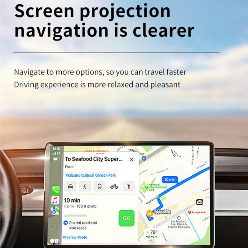 2-in-1-Drahtloser Carplay-Adapter, drahtloser Android Auto-Adapter, Mini-Karosserie, Smart AI-Box für Volvo Benz, Cadillac, Jeep, Lexus, Buick Benz, Mazda, VW, Kia