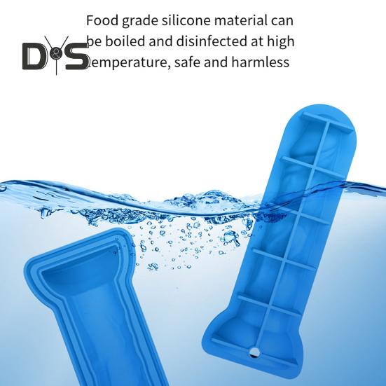 Ice Tray Mold Pennis Shape Thick Leakproof Easy Release DIY Drinks Ice Cube Mold Party Ice Maker Chilling Whiskey Cocktails Make Ice Block