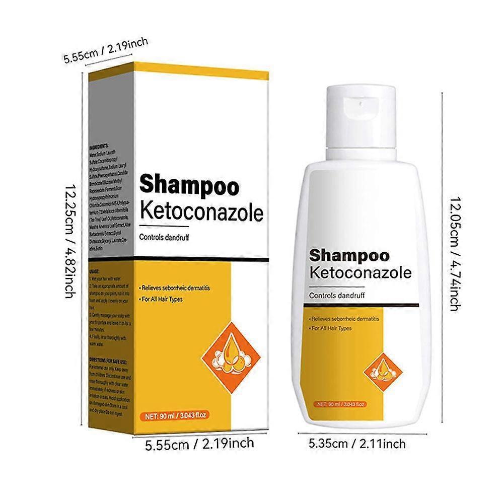 Anti-dandruff Shampoo with 1% Ketoconazole, Fresh Aroma, 90 ML