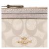 Coach Old Logo Artificial Leather Card Holder Regular Women's Champagne Champagne