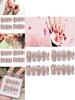 Handmade Aurora Flashing Rhinestone Disco Glitter Nail Sticker Candy Paradise Ultra-short Gradient Xs S M L