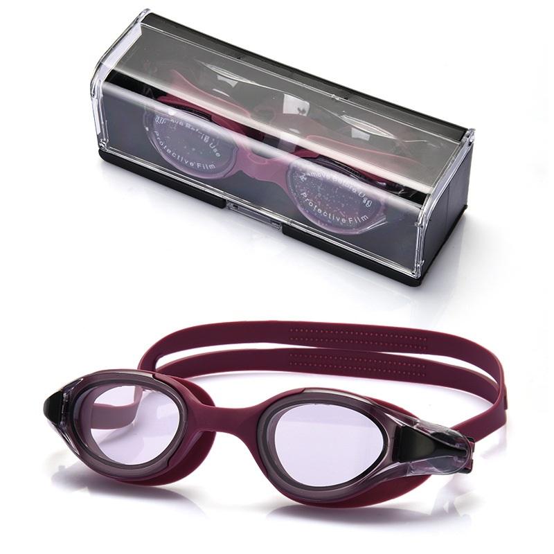 Adult fashion small frame high-definition anti fog waterproof silicone swimming goggles for women