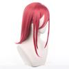 LVMEY Character Costume Perfect for Comiket Cultural and School Festivals Wig, Anime, Red, Long, Disguise, Heat-Resistant, Accessory, Events,