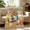 Anime A-Avatar T-The L-Last A-Airbender Throw Soft Warm Flannel Throw Blanket, Multi-use for Sofa Bed Office Nap