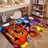 Tappeto Stampato Five Nights at Freddy's, Tappeto da Pavimento Lavabile, Per Ingresso, Stanza del Dormitorio, Lavanderia, Ufficio, Studio, Decorazione per la Casa, Regalo di Compleanno, Natale