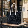 Elegant Floral Shoulder Bag for Daily Shopping
