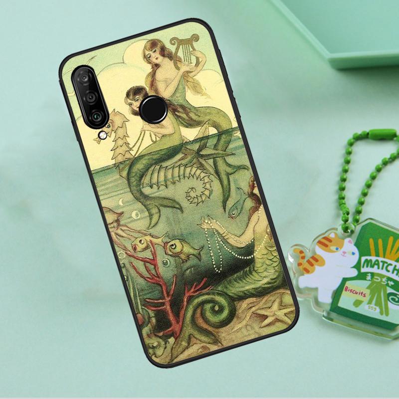 Starfish Seahorse Pattern For Huawei Nova Y90 Y70 Y60 Y61 Y91 Y72 9 10 SE 12i 12s 11i 5T P60 Pro P20 P30 P40 Lite Case