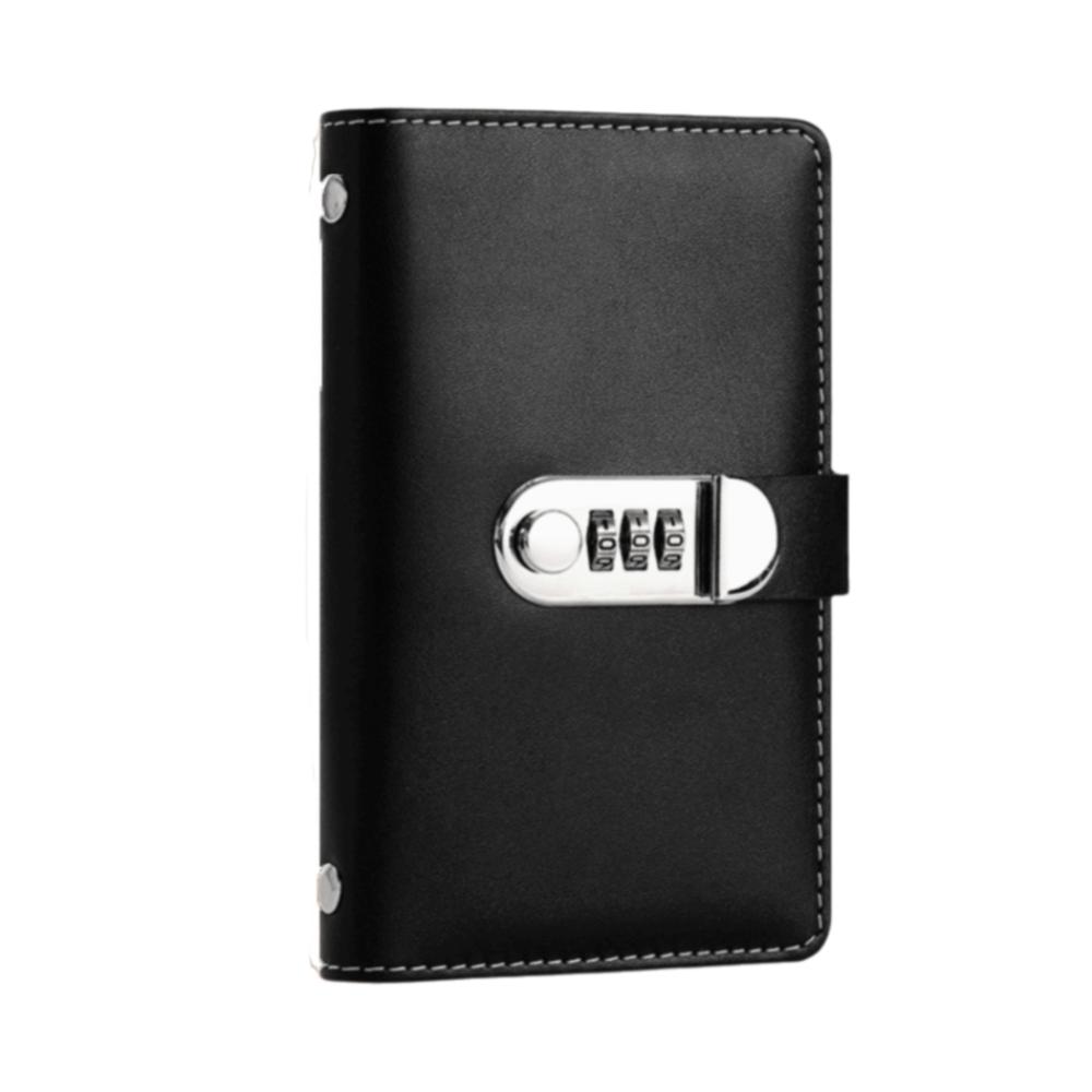 PU Leather Saving Money Binder Portable Account Book Planner Organizer  New Year's Gift