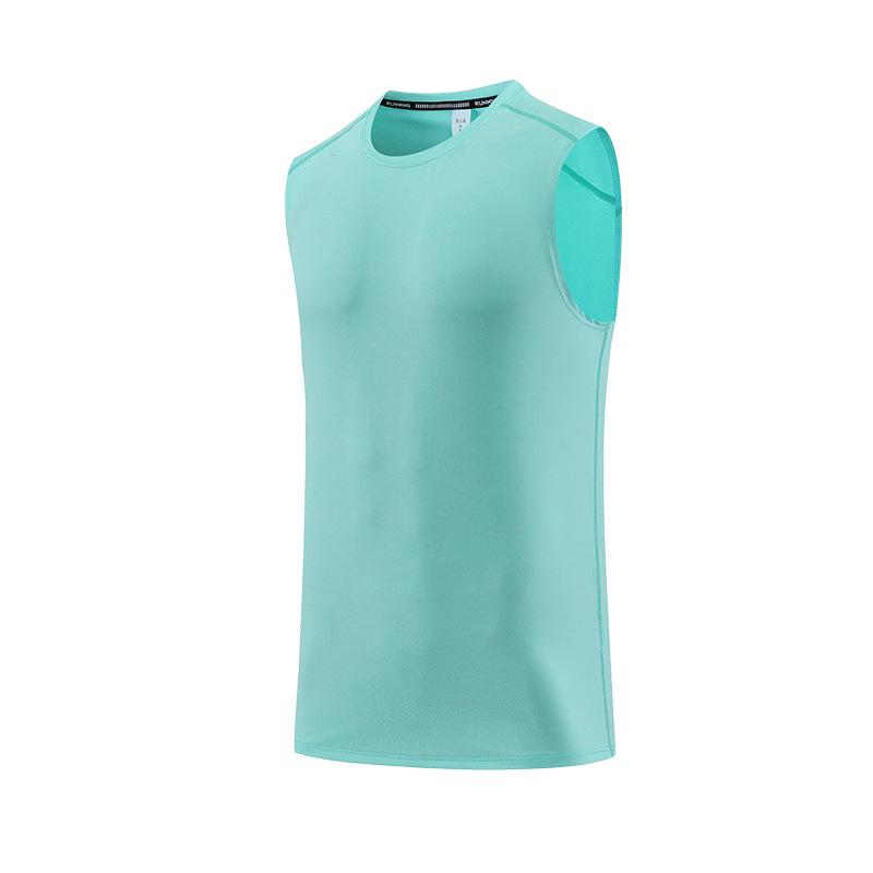 

Мужская быстросохнущая легкая спортивная майка без рукавов - Влагоотводящий фитнес-жилет XL