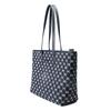 New MQ Polyester Tote Bag Shopping Bag Underarm Shoulder Bag Women's Dark Blue MQ221086