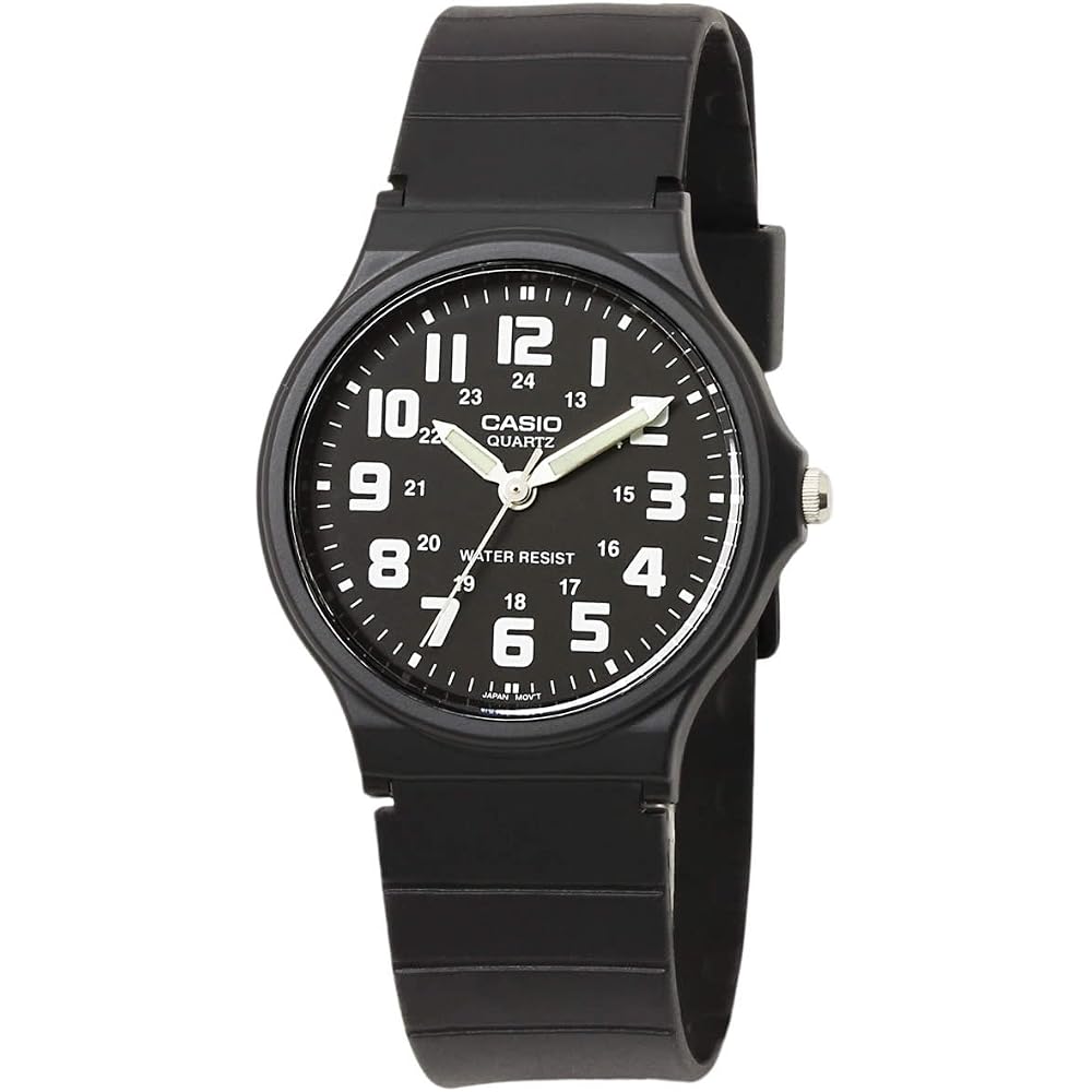 CASIO QUARTZ MQ-71-1B Watch, Men s/Women s, Quartz Movement, Resin, Black, Casual [Parallel Import]