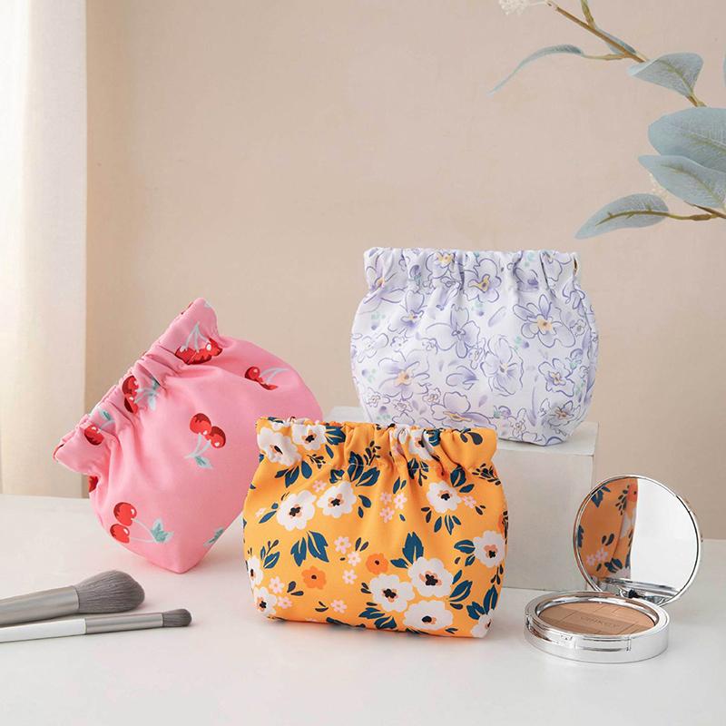 Ins Cosmetics Mince Drátěný držák Pouzdro Přenosné Sluchátka Karty Rtěnky Úložné Taška Automatické Zavírání Organizér Cestovní Taška Šperkovnice