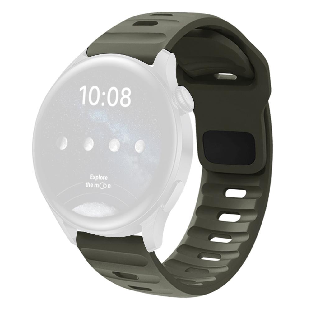 22mm Watch Band For Huawei Watch GT 5 Pro/GT 5/GT 4 46mm Quick Release Square Buckle Silicone Strip