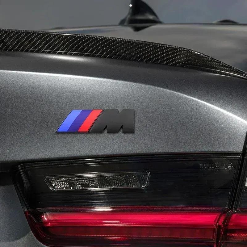 89mm ABS Car Trunk Rear Emblem Sticker For Bmw M E46 E39 E92 E90 E60 M5 E36 F30 X3 X5 X6 F10 F20 E30 E61 F03 Car Accessories