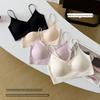 Camisole Sem Costura com Decote V e Suporte Interno para o Verão/Primavera de 2026 com Bojos Fixos - Confortável Colete Hot Girl