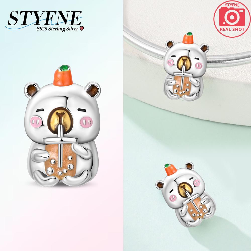 Charm Bead Charms Plata Originales Kitten Sausage Dog Bead Charms for Charm Bead Charms copper Bracelets Bead Charms Jewellery Making Womens Gift