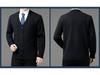 Brandneuer Herren Winter Kaschmir Cardigan: Mid-Age Dad Stil, Dicker Business Wollpullovermantel