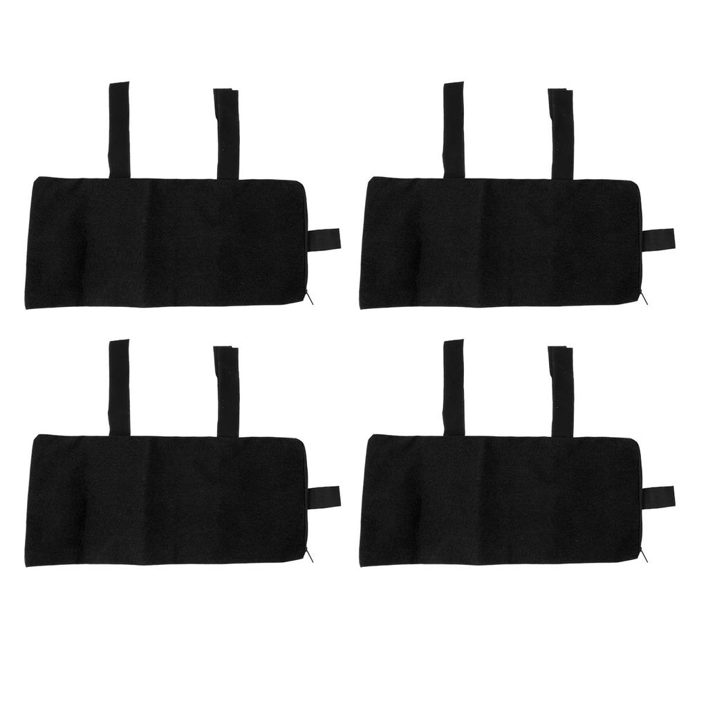 Flood Sand Bag Thickened Reusable Zipper Closure Flood Barrier Sandbag for Door Window Flood