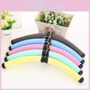 Flexible Multicolor 10pcs Foam Hangers Clothing Storage Rack For Use Home