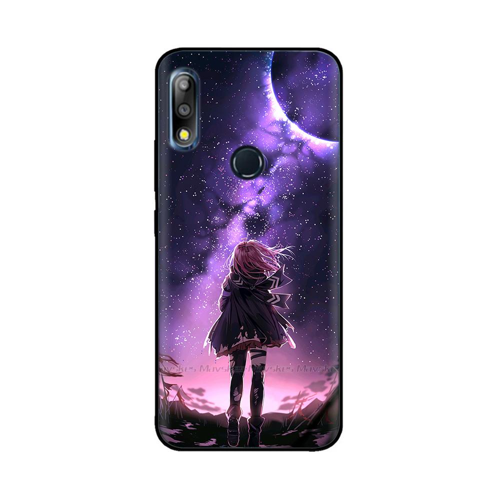 Pro pouzdro Asus ZenFone Max Pro M2 ZB631KL ZB633KL Měkký silikonový černý kryt telefonu Pro pouzdro Asus ZenFone Max Pro M1 ZB602KL Capa