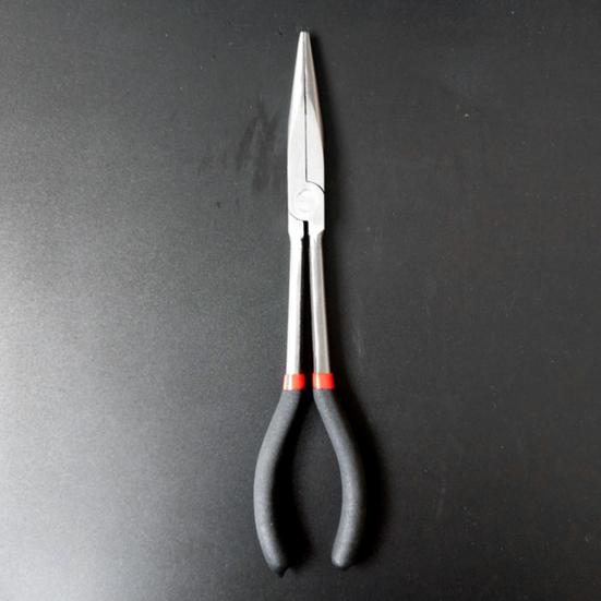 11inch Extra Long Nose Pliers O-shape Straight 25/45/90 Degree Bent Tip Tool