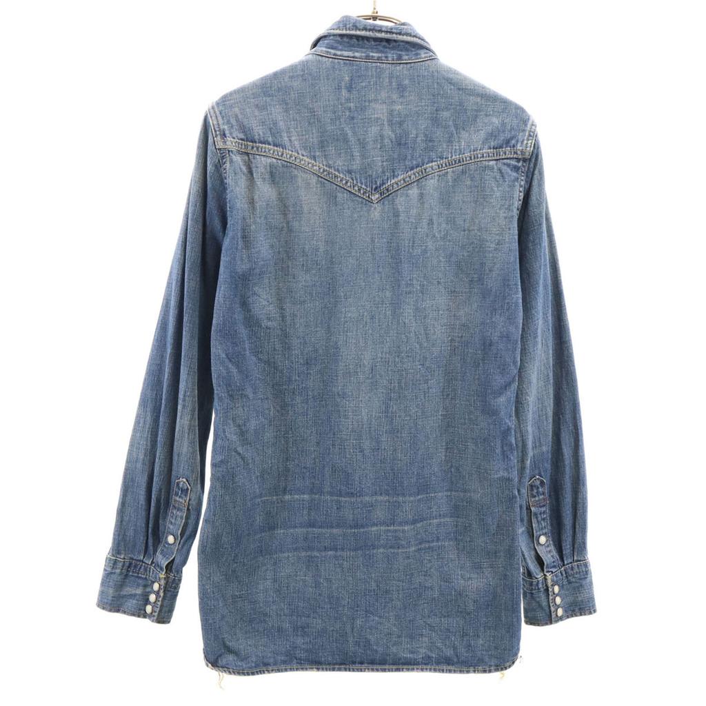REMI RELIEF fabriqué au Japon Chemise Western en jean à manches longues S Femme Occasion