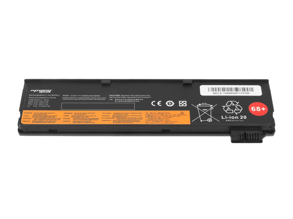 Battery For Lenovo Thinkpad T440 T450S X240 6400Mah