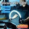 Rechargeable Flexible Work Light Waterproof Inspection Lamp Portable LED Silicone Light  Car Repair
