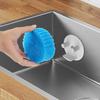 Sponge Holder Sink Caddy Ventilated Design Compact Size Dishwasher Safe Simple Installation Bathroom Sink Sponge Storage Rack