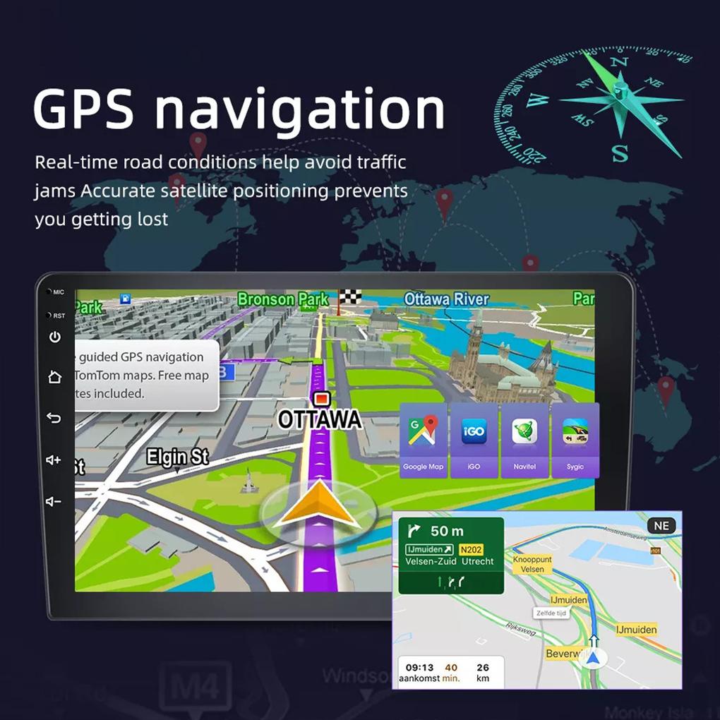 Enjoy Seamless Connectivity In Car Car Radio S Car-play Capability Mirror Link FunctionAndroid