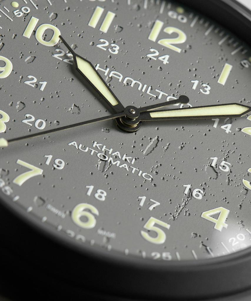 HAMILTON Watch Genuine Warranty Khaki Field Titanium Mechanical Automatic Winding H70215880 Unisex Imported [Hamilton] [Regular Product]