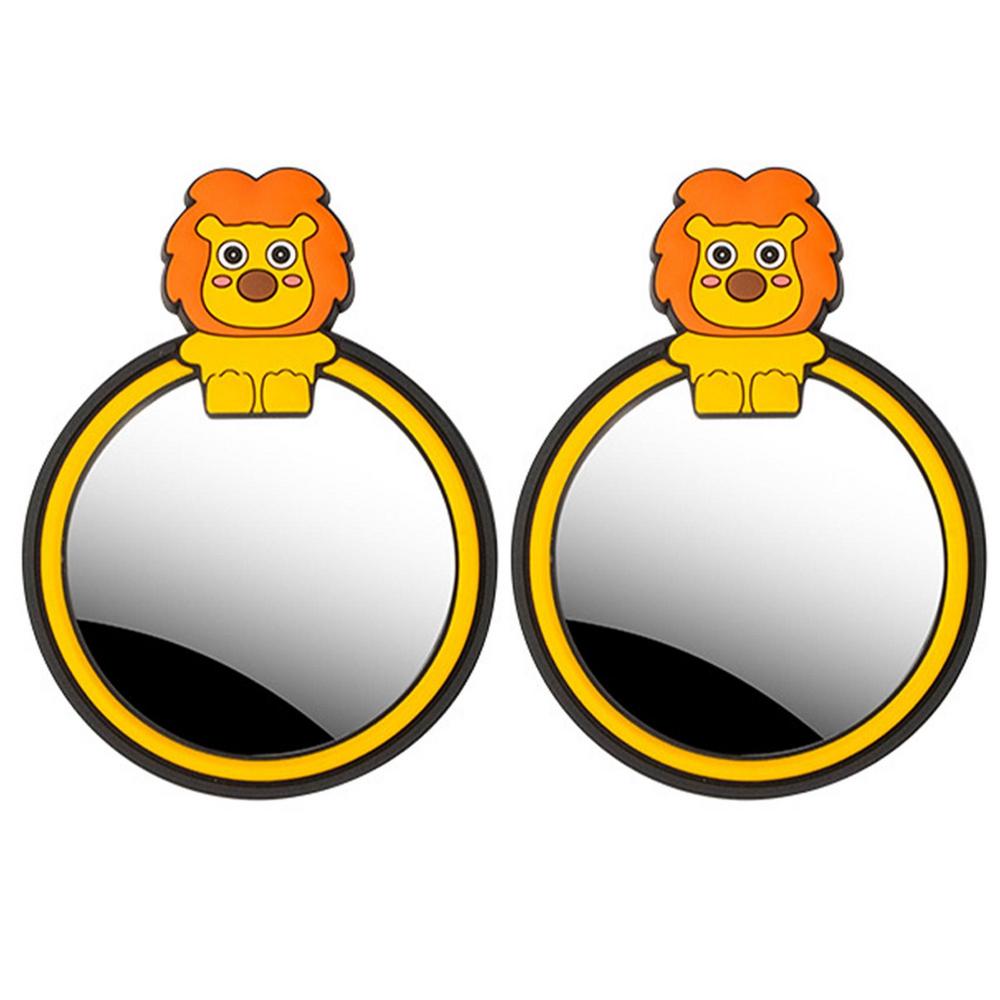 

Автомобильное боковое зеркало слепой зоны 2 шт. Круглые выпуклые зеркала заднего вида Зеркало заднего вида с широким углом обзора 360 градусов Регулируемое для автомобиля внедорожника bear lion