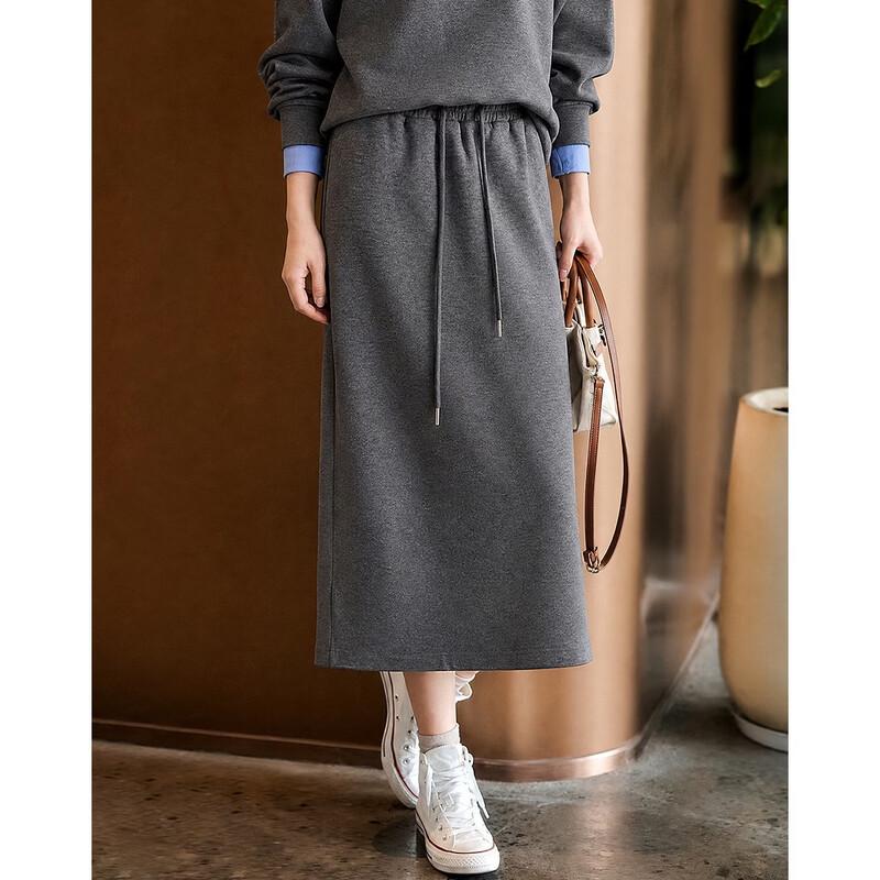 Demana Women's Autumn Color Block Two-Piece Set