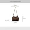Ladies Gold Zipper Leopard Print Crossbody Bag