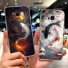 For Samsung Galaxy S8 Plus Case SM-G955F Luxury Flowers Painted Cover Soft Slim Phone Case For Samsung S8 S8+ GalaxyS8 Plus Bags