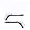 BKY Toyota Harrier 80 Series Dedicated Door Side Mirror Chrome New Harrier Custom Parts Garnish, Dress-Up (Silver)