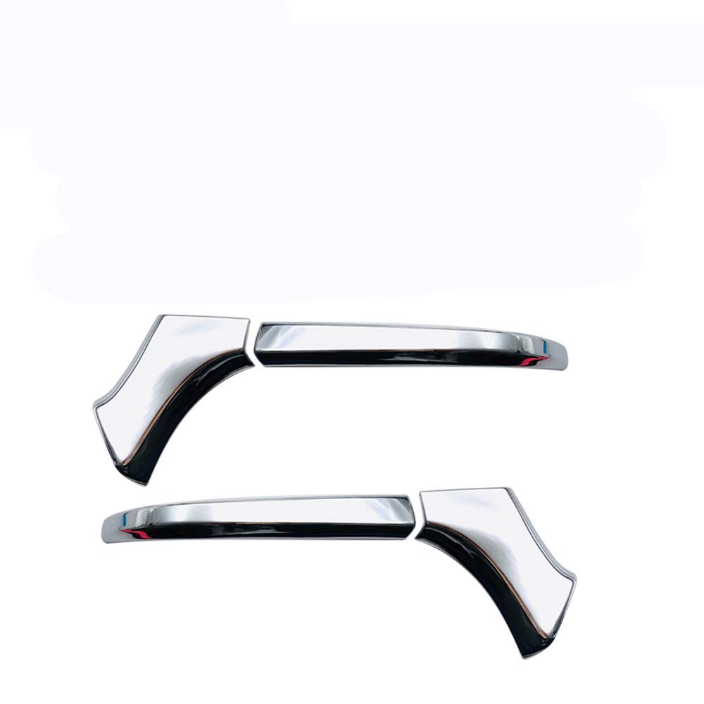 BKY Toyota Harrier 80 Series Dedicated Door Side Mirror Chrome New Harrier Custom Parts Garnish, Dress-Up (Silver)