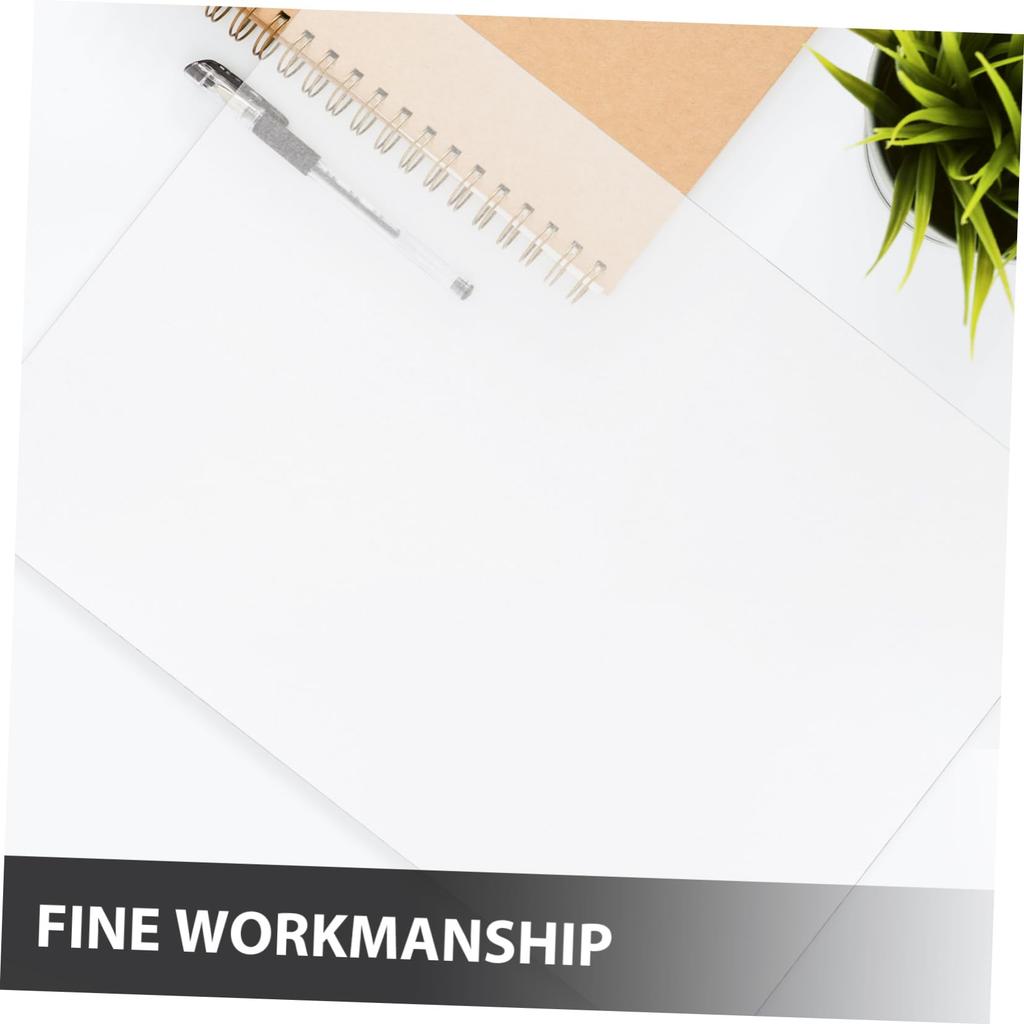 CAXUSD Transparent A3 Underlay 420mm X Set of with Easy To Write Suitable for and Office Use Sheet, 297mm, 5, Non-Slip Surface, On, Studying, Drawing,
