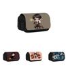 Cartoon Harry Potter Pattern Double Layer Stationery Storage Bag For Students And School Supplies