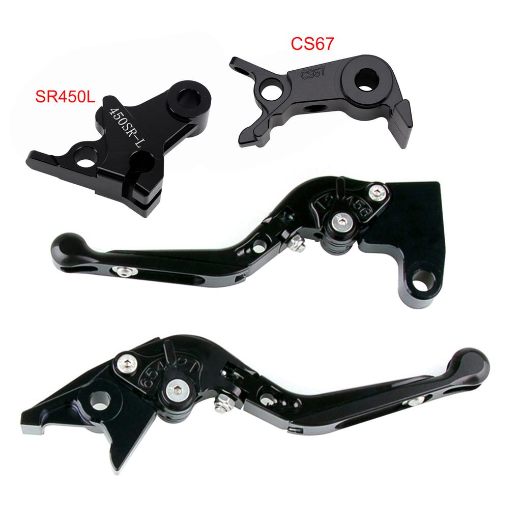 Adjustable Clutch Brake Lever fit for VOGE DS900X 900DSX 2024-2026 Black