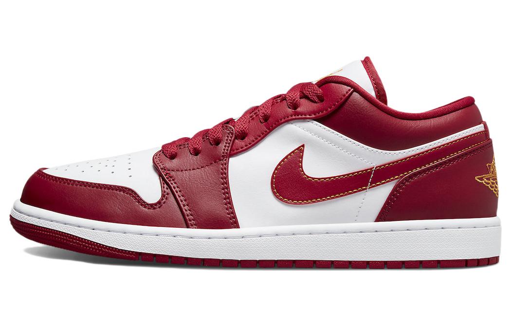 Air Jordan 1 Low  Cardinal Red  553558-607 45.5