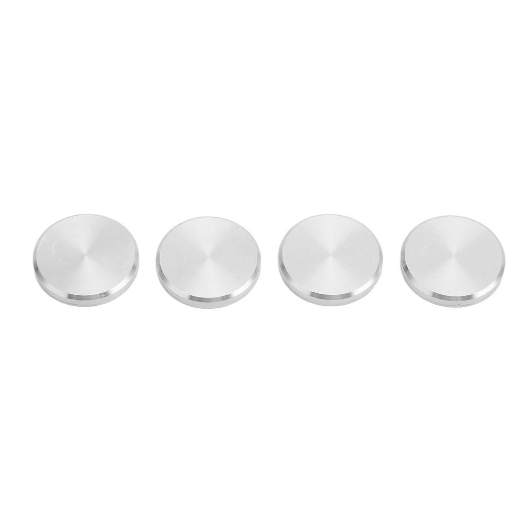 4Pcs Metal Opener Knob Cover Aluminum Alloy Front Knob Cover for REVOX A77 A76 A78 A50 MK I MK II