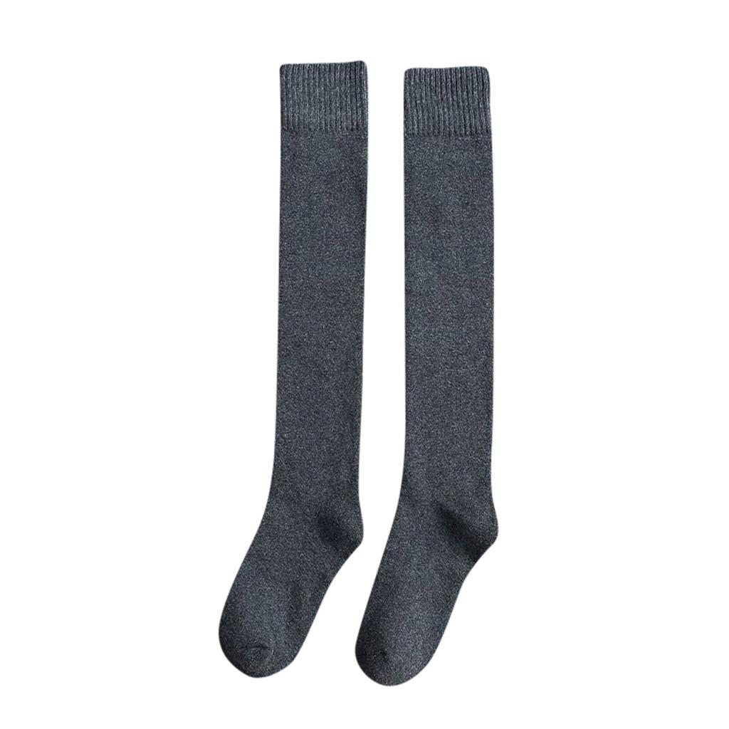 Girls Ladies Women Thigh High OVER the KNEE Socks Long Solid Stockings Warm