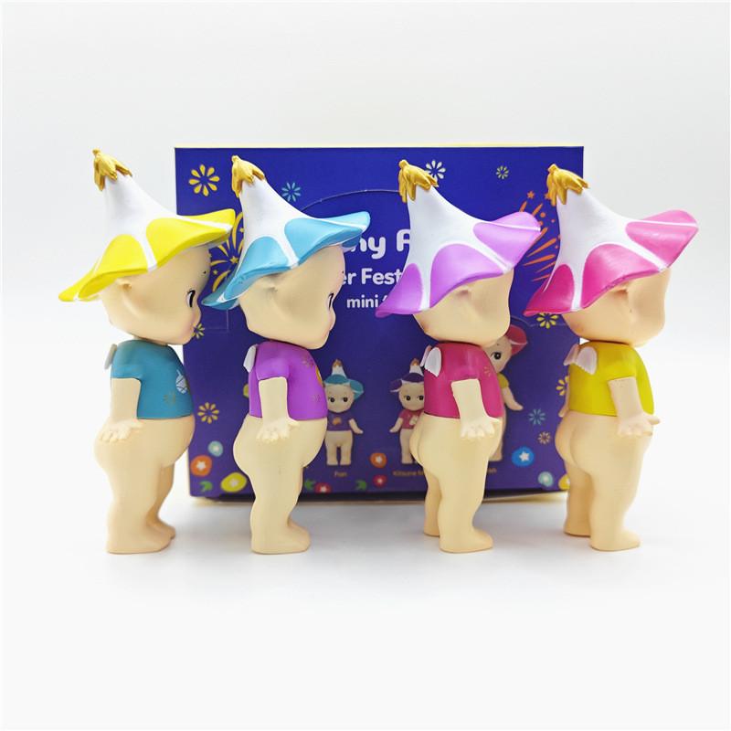 Angel Figurine Summer Festival Series With Assembled Abs Toy Model For Cake Decoration Gift