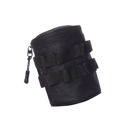 Υπαίθρια Ταξιδιωτική Θήκη Αποθήκευσης Μπουκαλιού Νερού Κάτοχος Πεζοπορία Κάμπινγκ Φορητή Θήκη Μεταφοράς Κύπελλου Νερού Μαύρο S