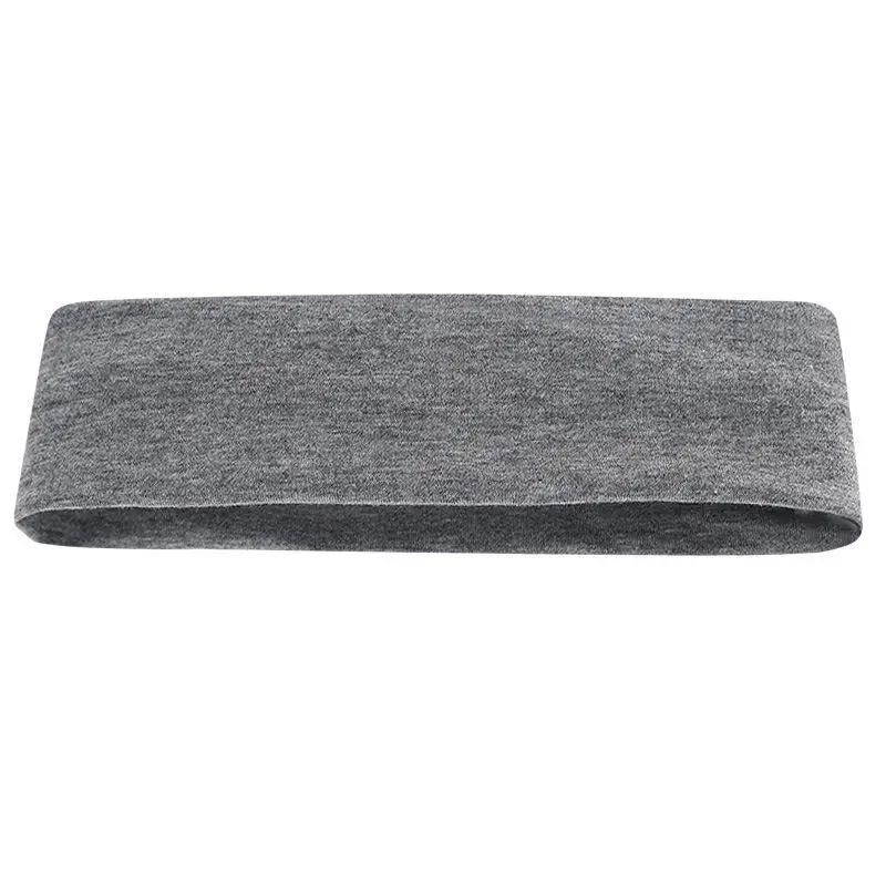 Fascia per Capelli in Cotone Elasticizzato Fasce alla Moda per Donne Uomini Monocolore Corsa Fitness Yoga Fasce per Capelli Elastiche Accessori per Capelli per Trucco